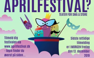 Sidste chance for at tilmelde sig Aprilfestival 2020