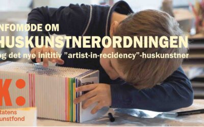 Statens Kunstfond inviterer til infomøder 3. og 4. februar