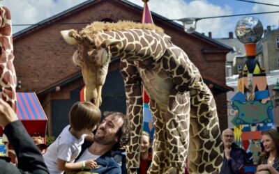 Gensyn med girafferne