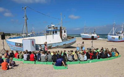 Fiskekutter-teater på Thorupstrand 16.-20. juli