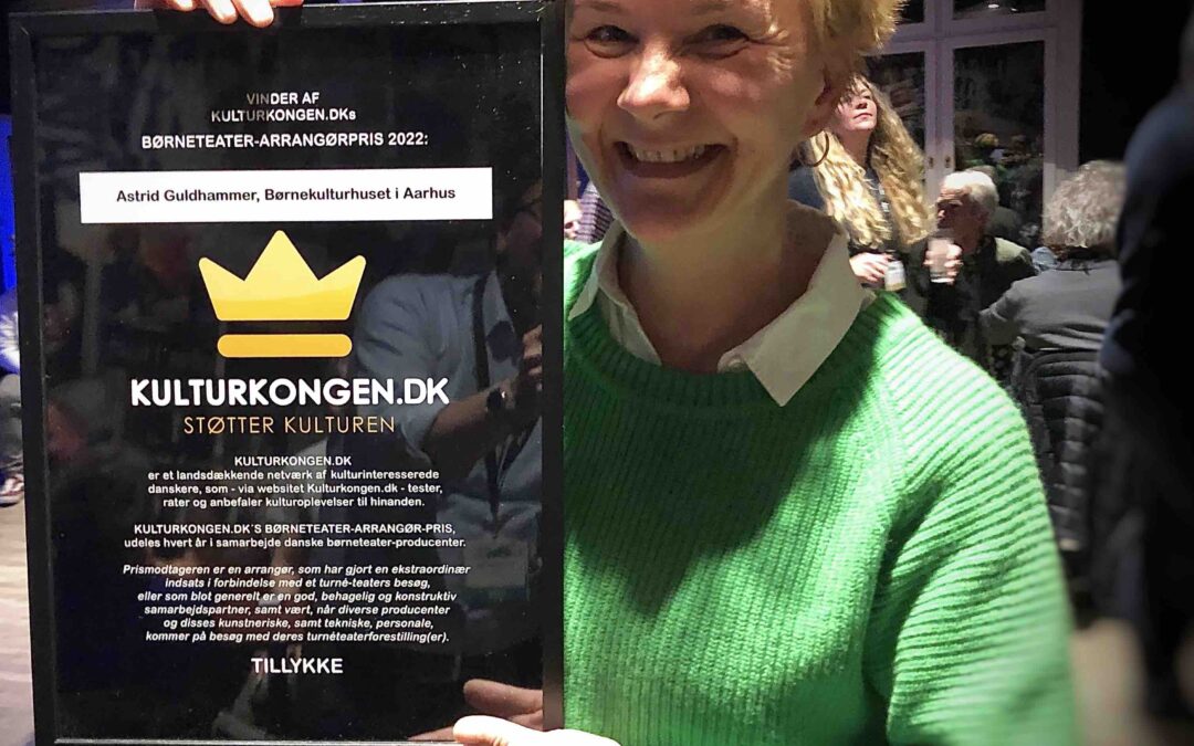 Arrangørprisen gik til Astrid Guldhammer