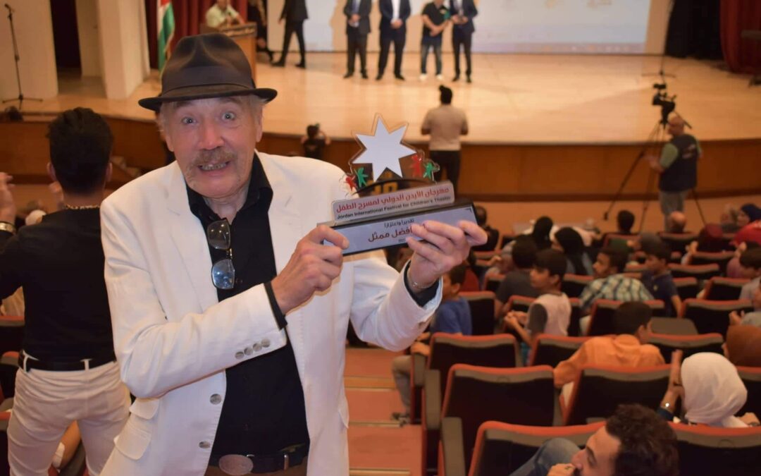 Asger Gomez på givtigt teaterbesøg i Jordan