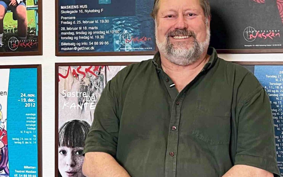 Nils Kragh stopper på Teatret Masken