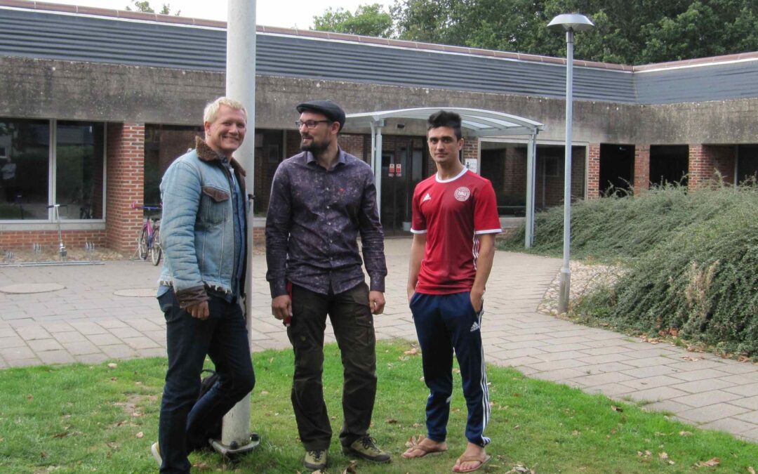 Hodja bor på et asylcenter i Danmark