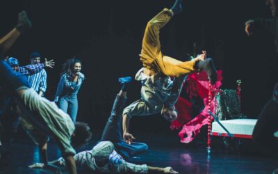 Brødrene Løvehjerte breakdanser i Kulturnatten