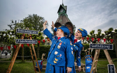 Handlekraftige vejskilteopsynsdamer
