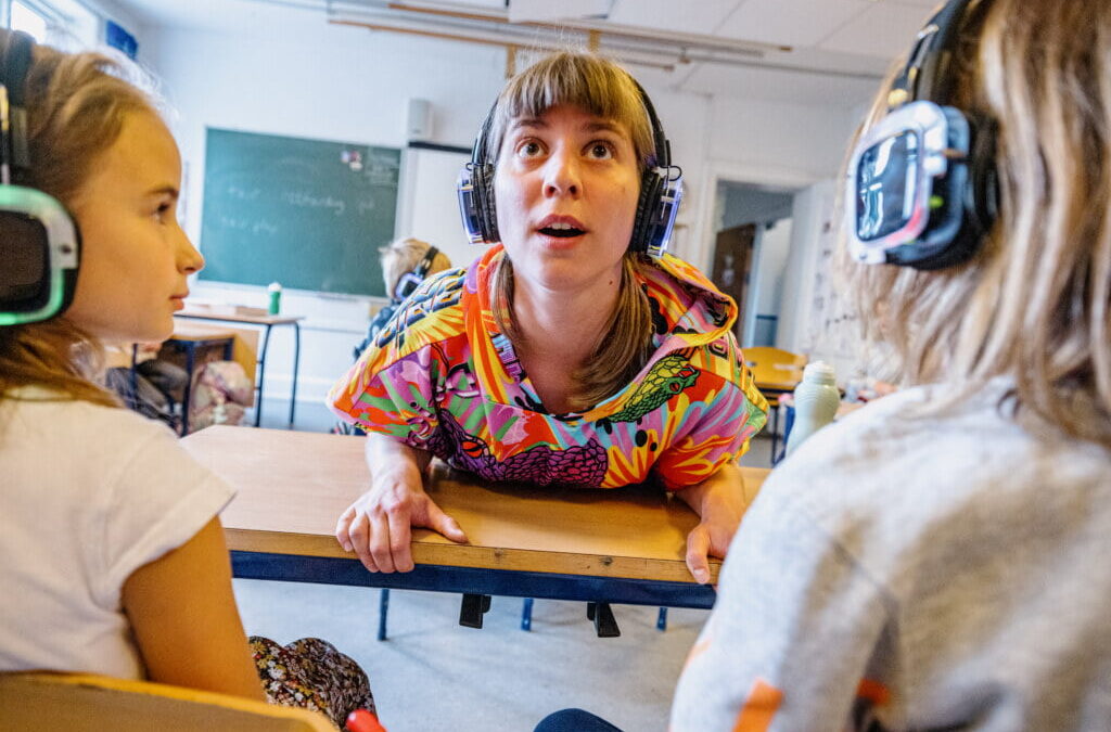 Blækspruttekoreografi uden sugekoppekraft