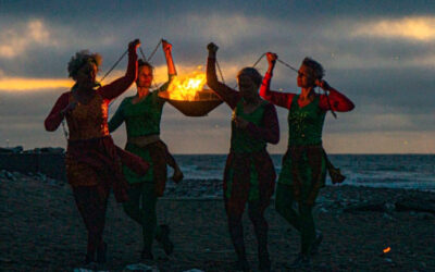 Ild, dans og harmonika